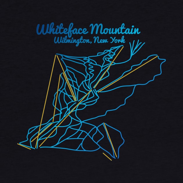 Whiteface Mountain Trail Map by ChasingGnarnia